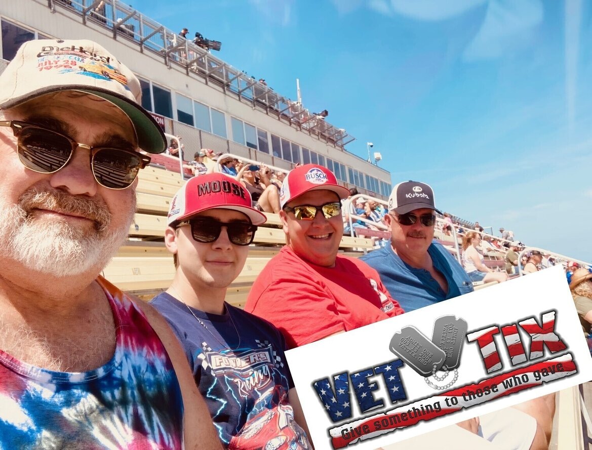 Event tickets for currently serving military, veterans and their families
