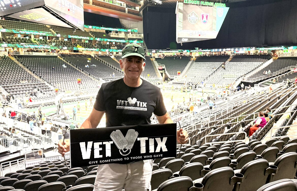 Event tickets for currently serving military, veterans and their families