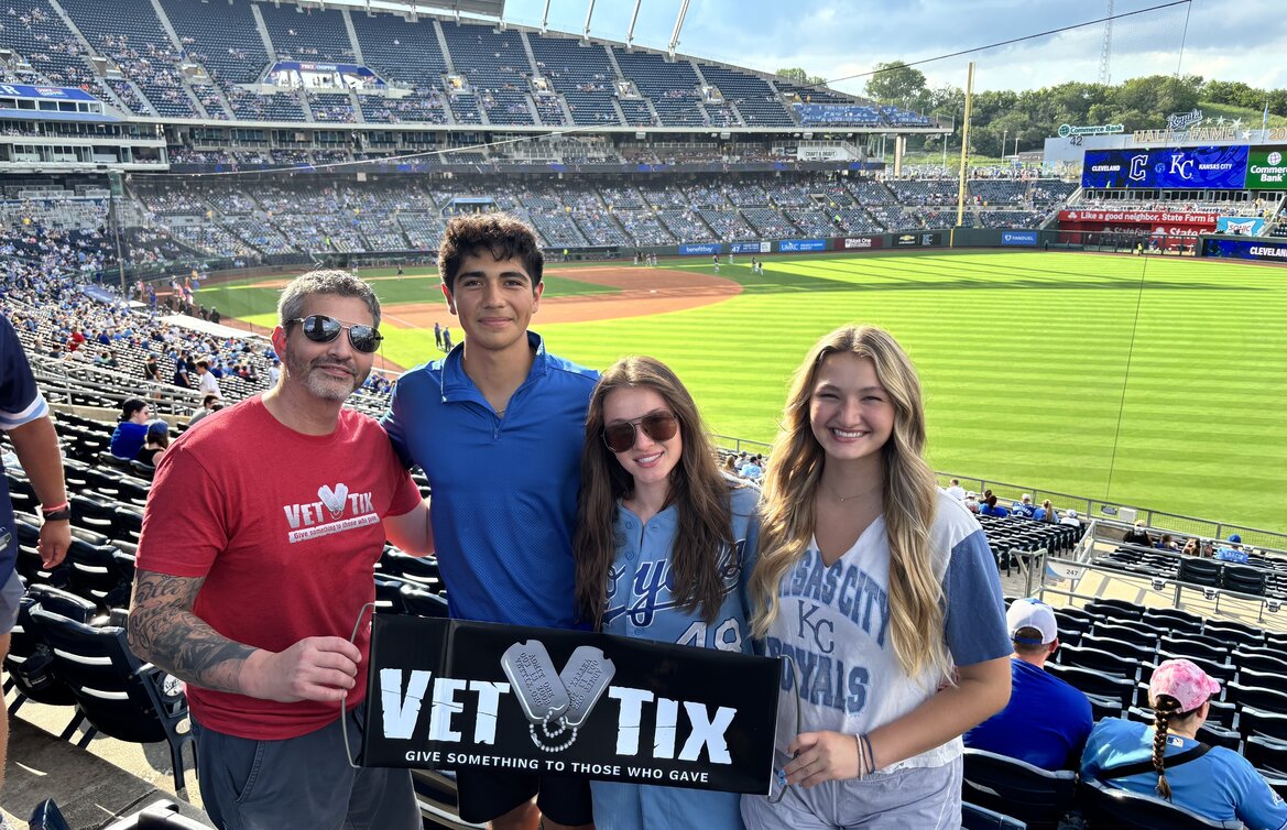 Event tickets for currently serving military, veterans and their families