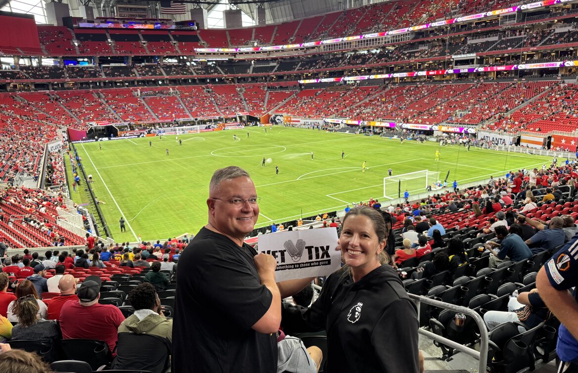 Event tickets for currently serving military, veterans and their families