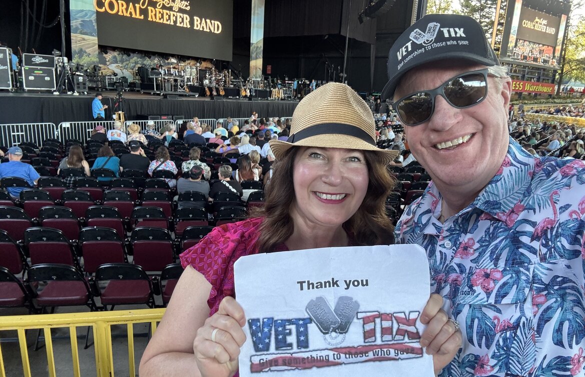Event tickets for currently serving military, veterans and their families