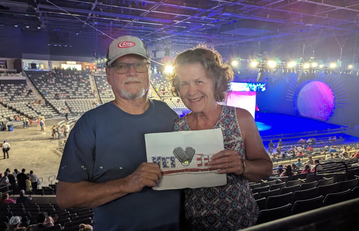Event tickets for currently serving military, veterans and their families
