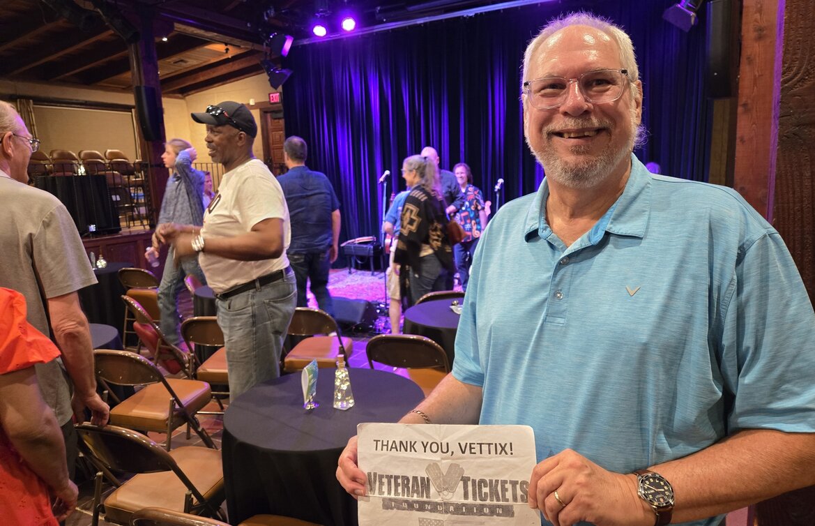 Event tickets for currently serving military, veterans and their families