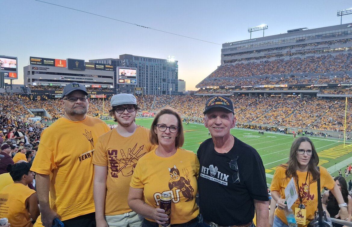 Event tickets for currently serving military, veterans and their families