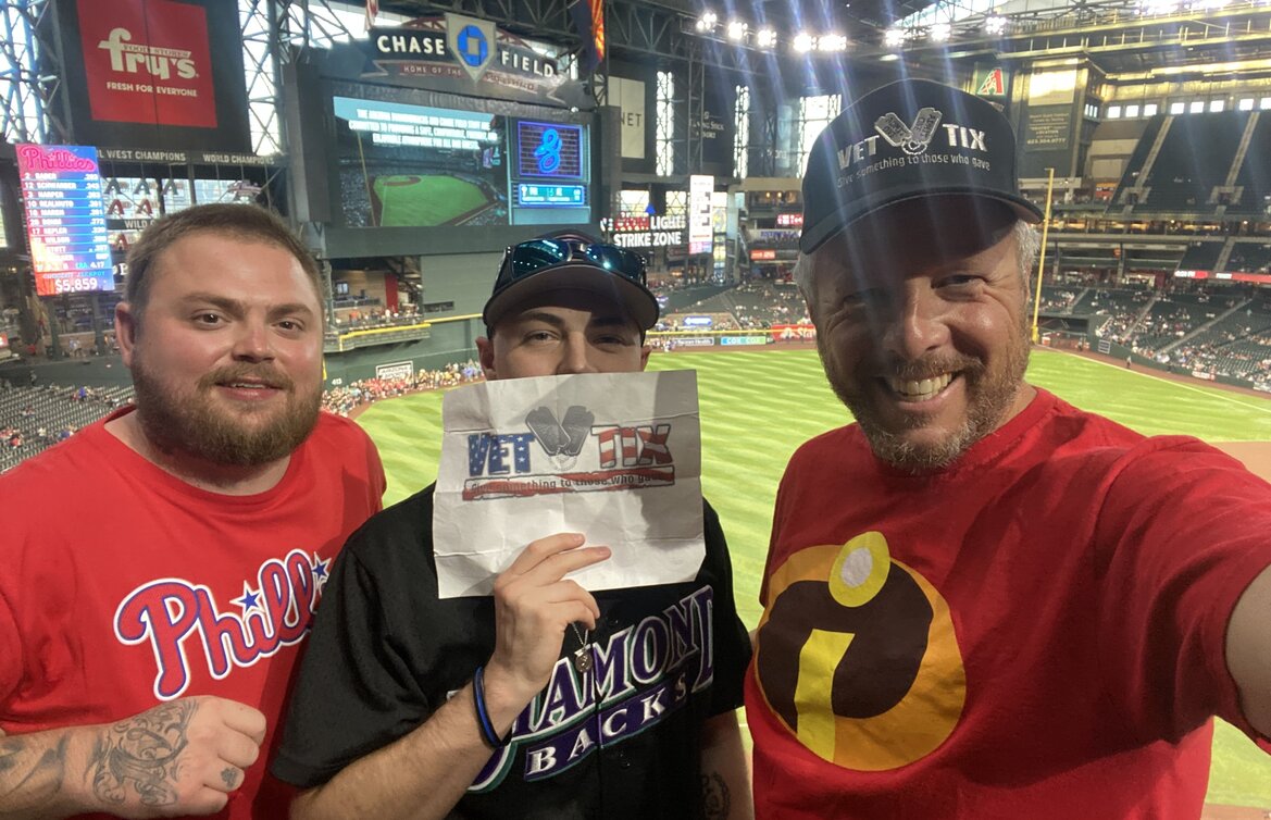 Event tickets for currently serving military, veterans and their families