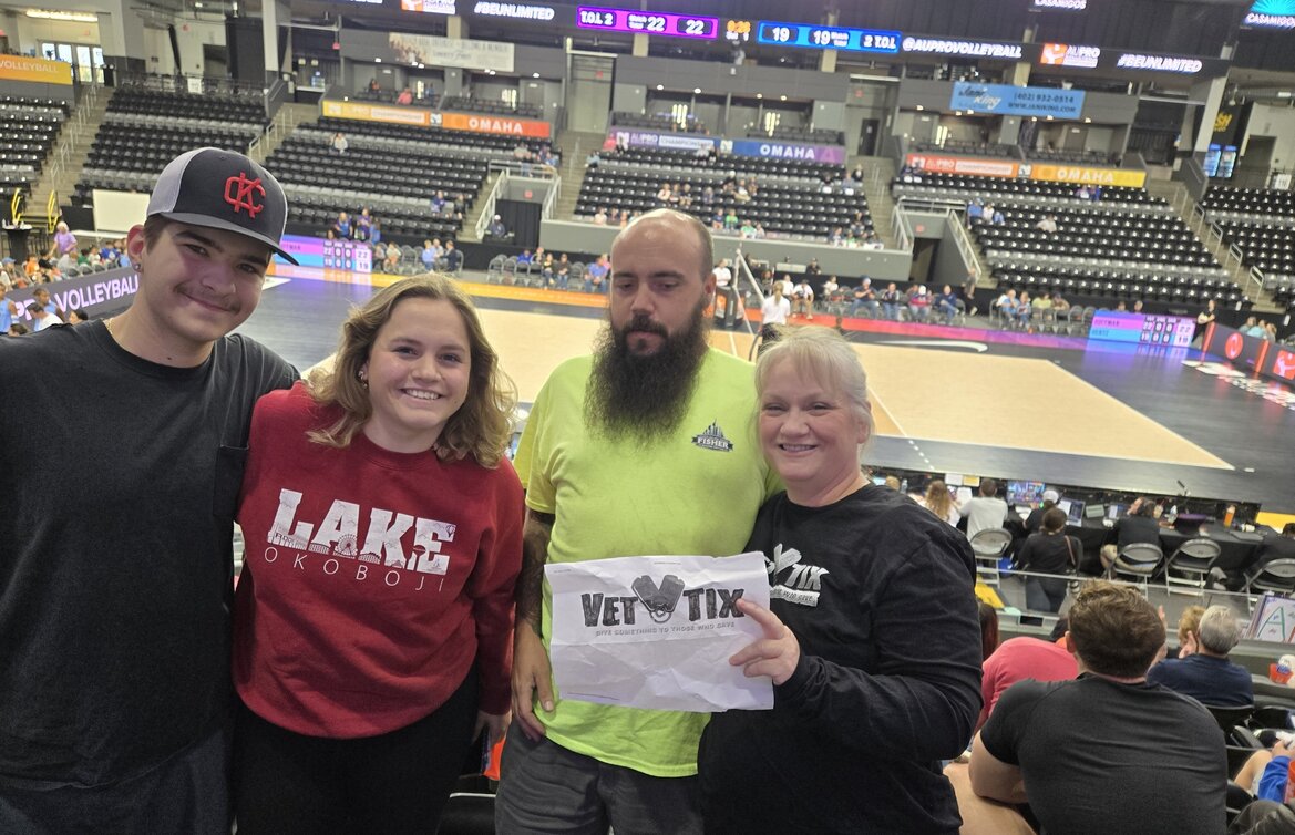 Event tickets for currently serving military, veterans and their families