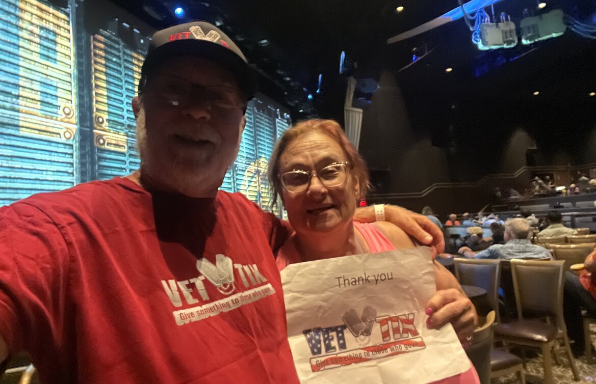 Event tickets for currently serving military, veterans and their families