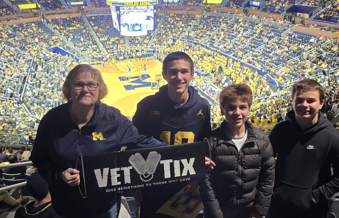 Event tickets for currently serving military, veterans and their families