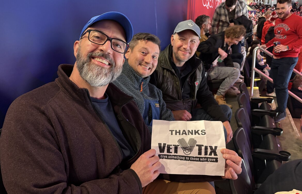 Event tickets for currently serving military, veterans and their families