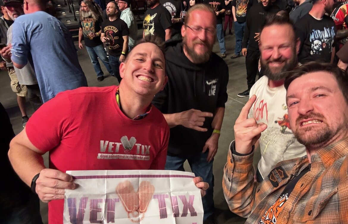 Event tickets for currently serving military, veterans and their families