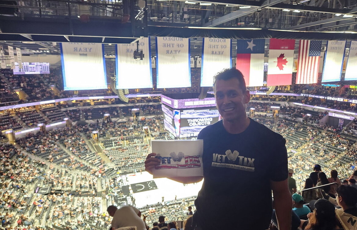 Event tickets for currently serving military, veterans and their families