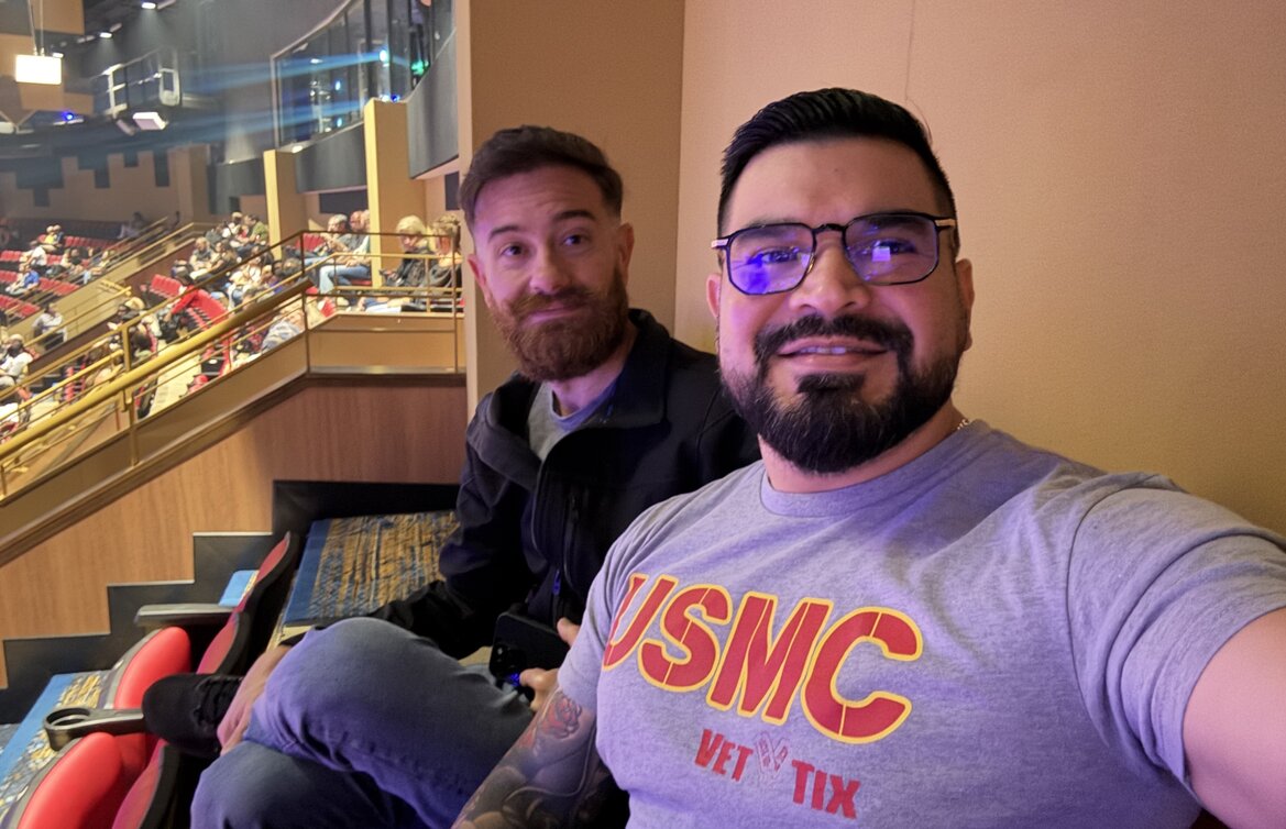 Event tickets for currently serving military, veterans and their families