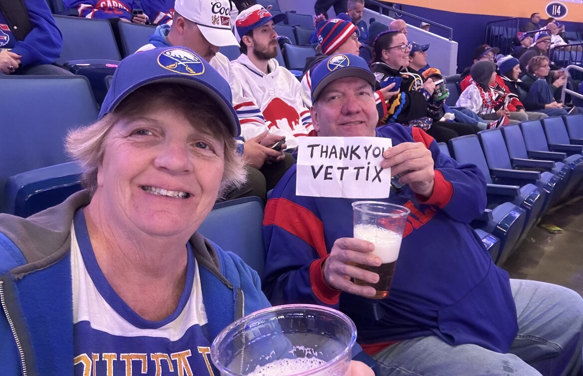 Event tickets for currently serving military, veterans and their families