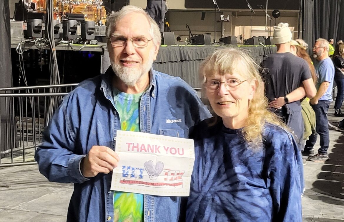 Event tickets for currently serving military, veterans and their families