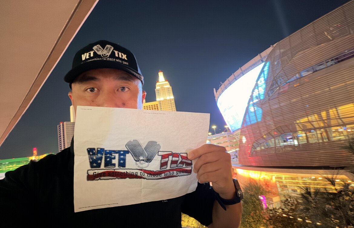 Event tickets for currently serving military, veterans and their families