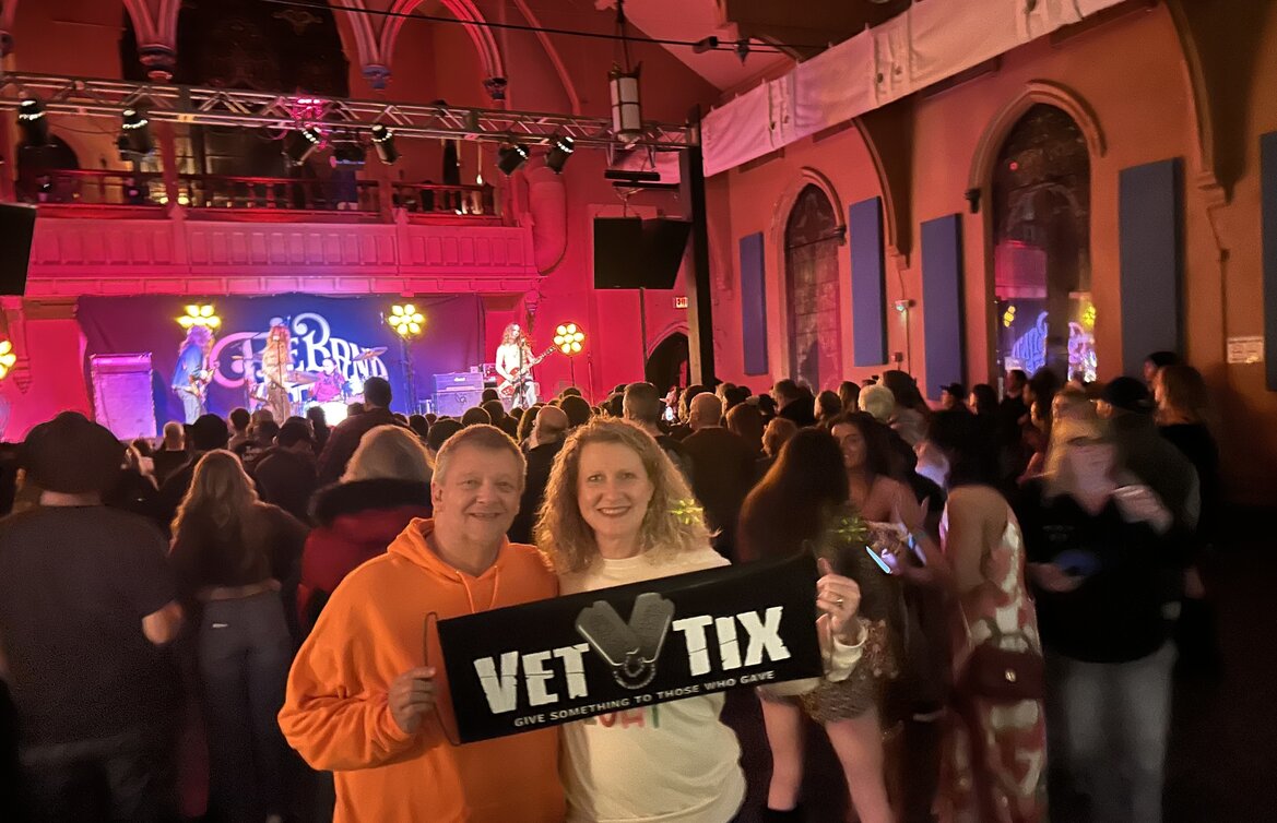 Event tickets for currently serving military, veterans and their families