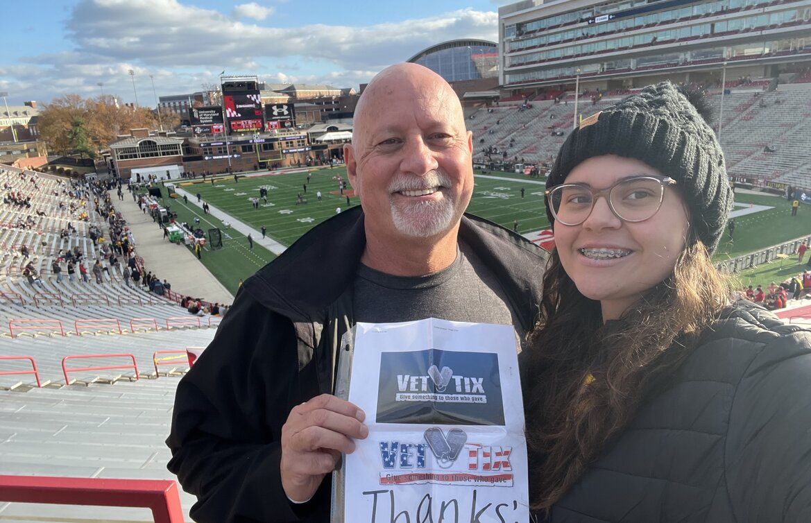 Event tickets for currently serving military, veterans and their families