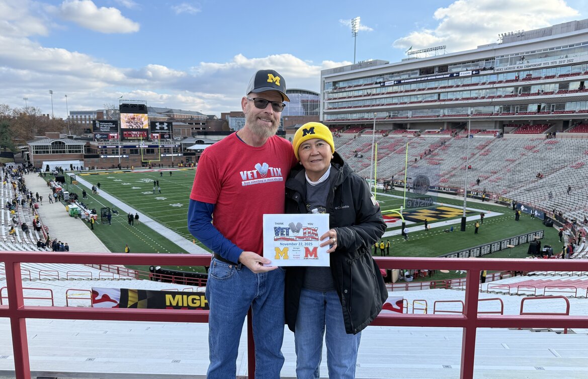 Event tickets for currently serving military, veterans and their families