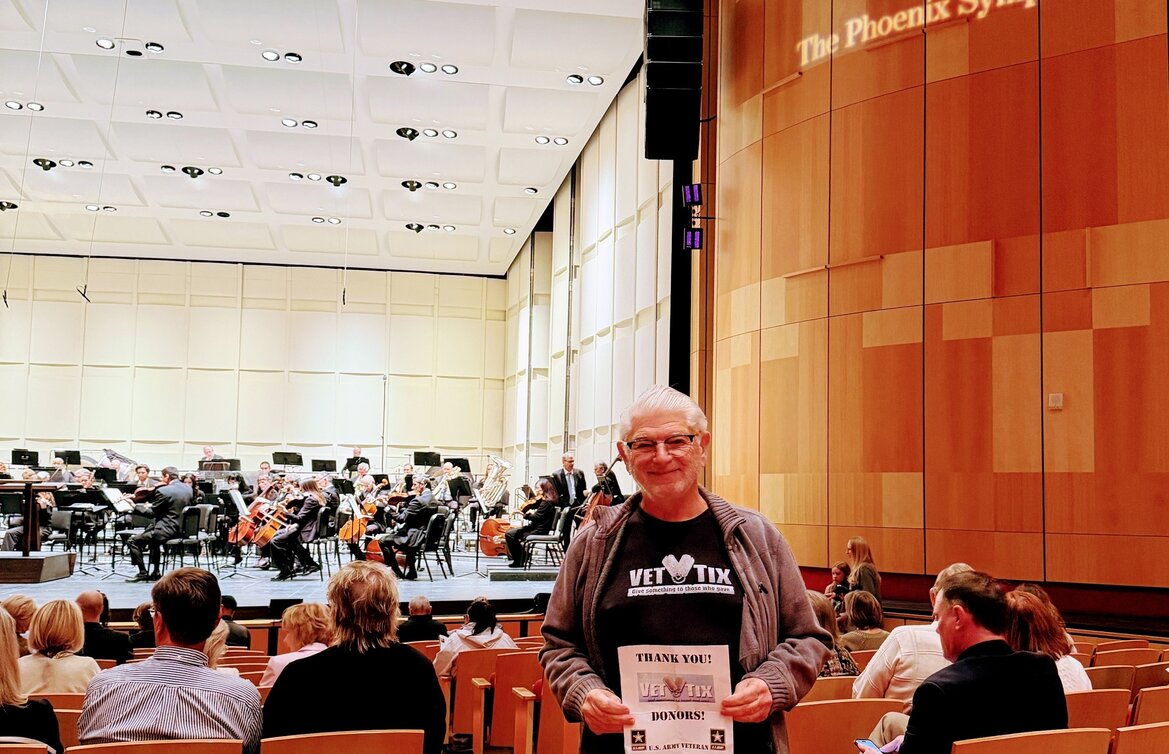 Event tickets for currently serving military, veterans and their families