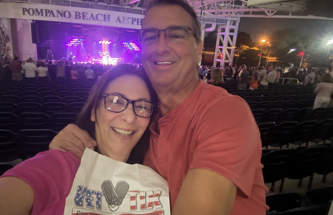 Event tickets for currently serving military, veterans and their families