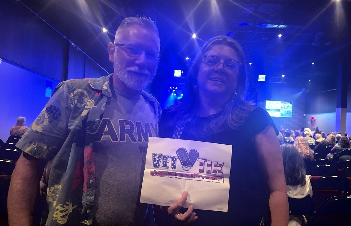 Event tickets for currently serving military, veterans and their families