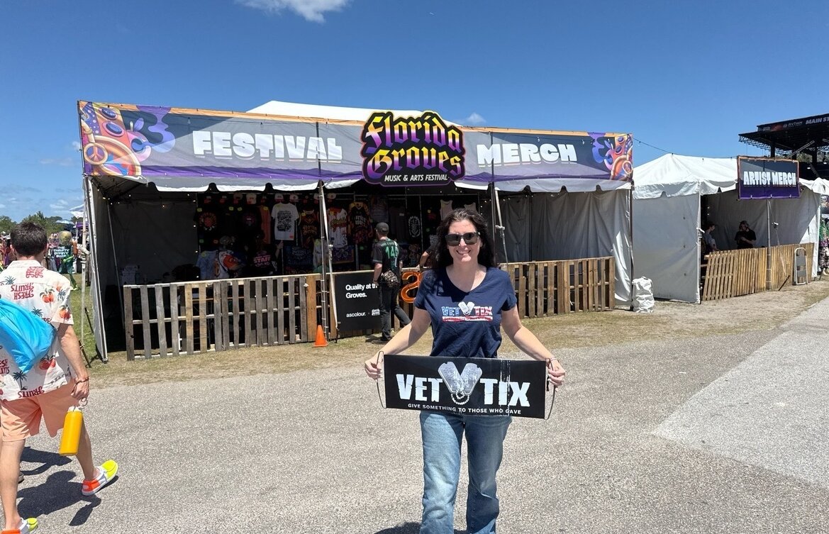 Event tickets for currently serving military, veterans and their families