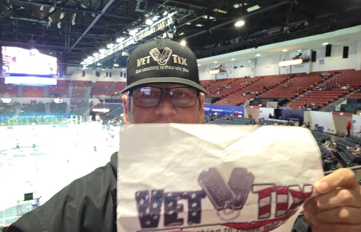 Event tickets for currently serving military, veterans and their families