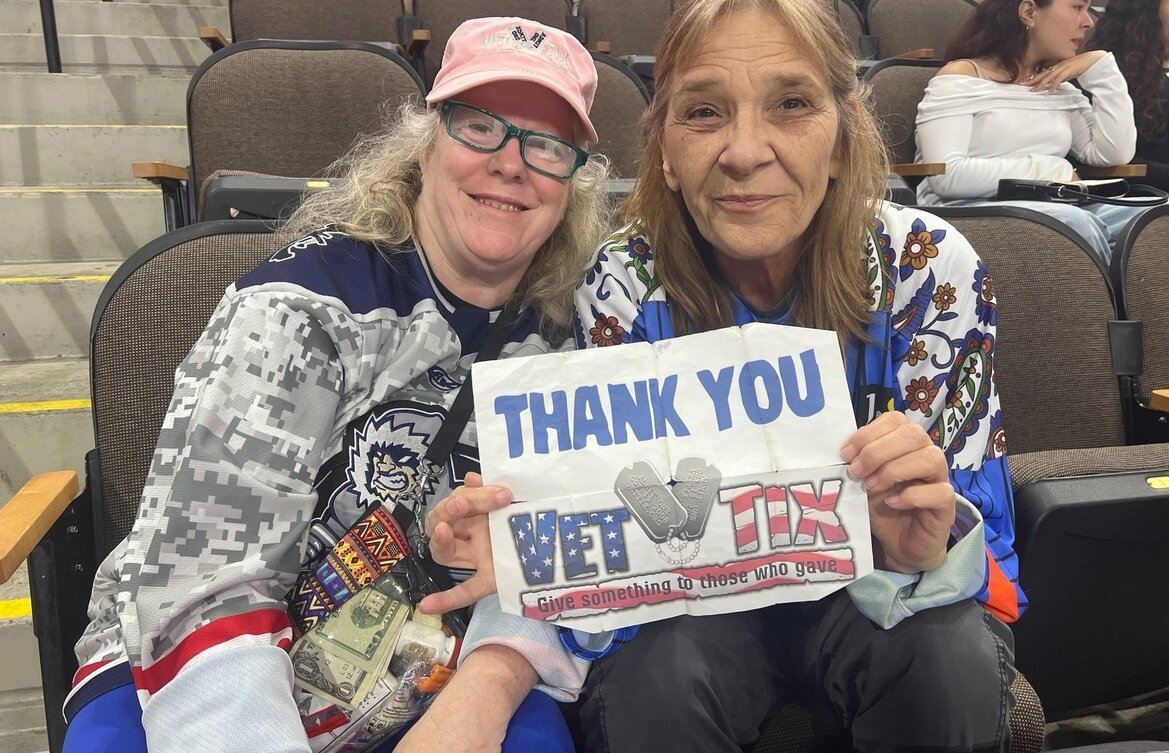 Event tickets for currently serving military, veterans and their families