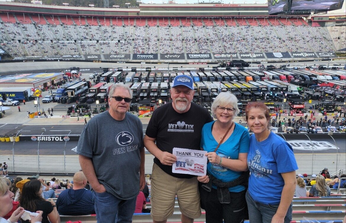 Event tickets for currently serving military, veterans and their families