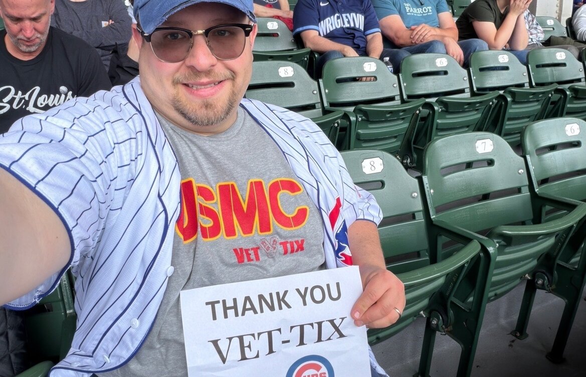 Event tickets for currently serving military, veterans and their families