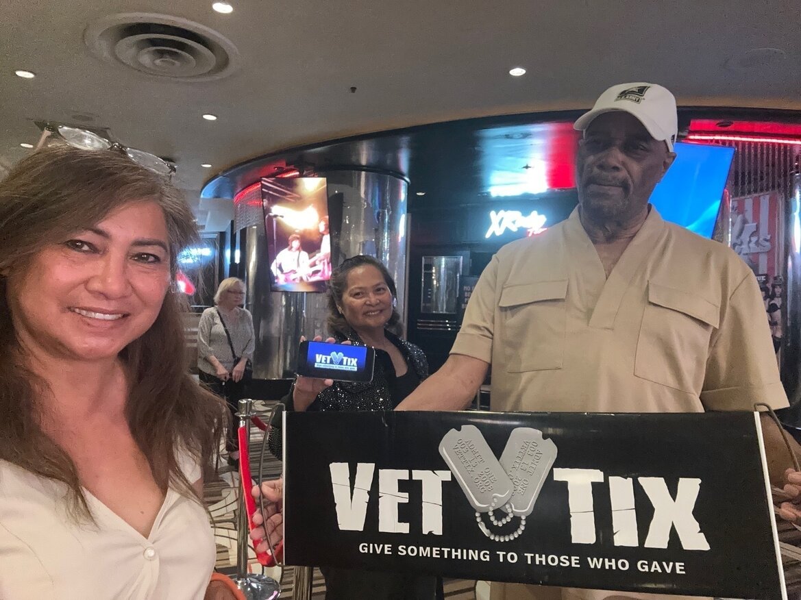 Event tickets for currently serving military, veterans and their families
