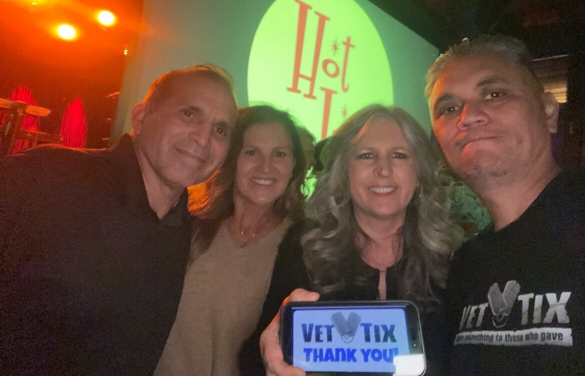 Event tickets for currently serving military, veterans and their families