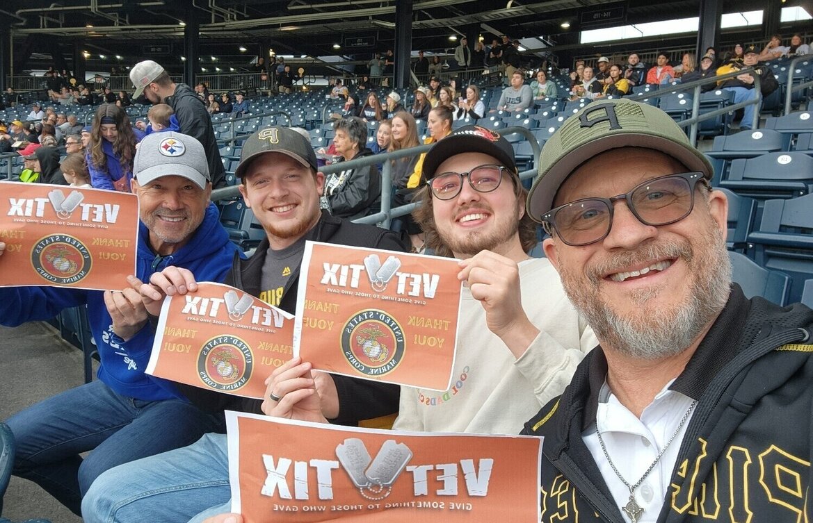 Event tickets for currently serving military, veterans and their families