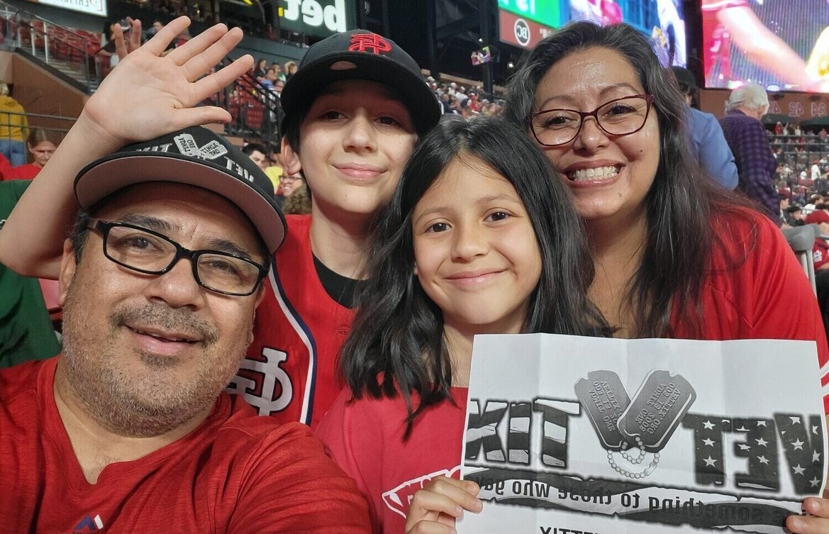 Event tickets for currently serving military, veterans and their families