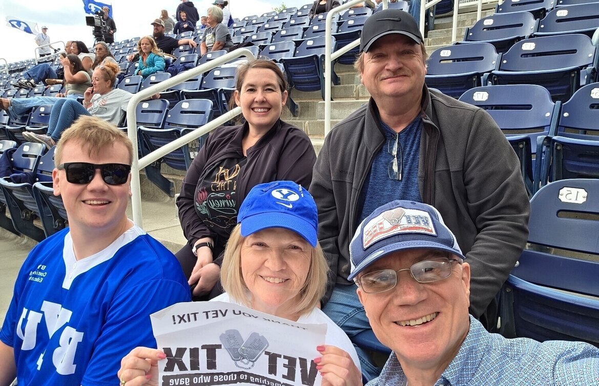 Event tickets for currently serving military, veterans and their families