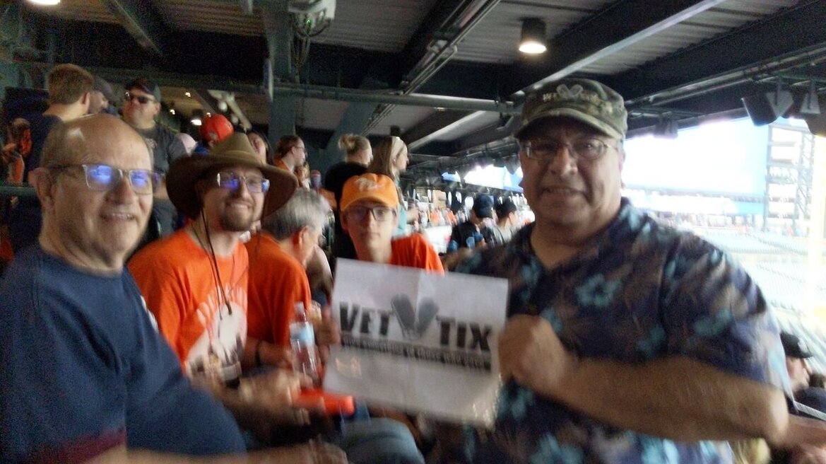 Event tickets for currently serving military, veterans and their families