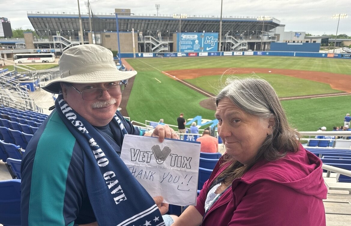 Event tickets for currently serving military, veterans and their families