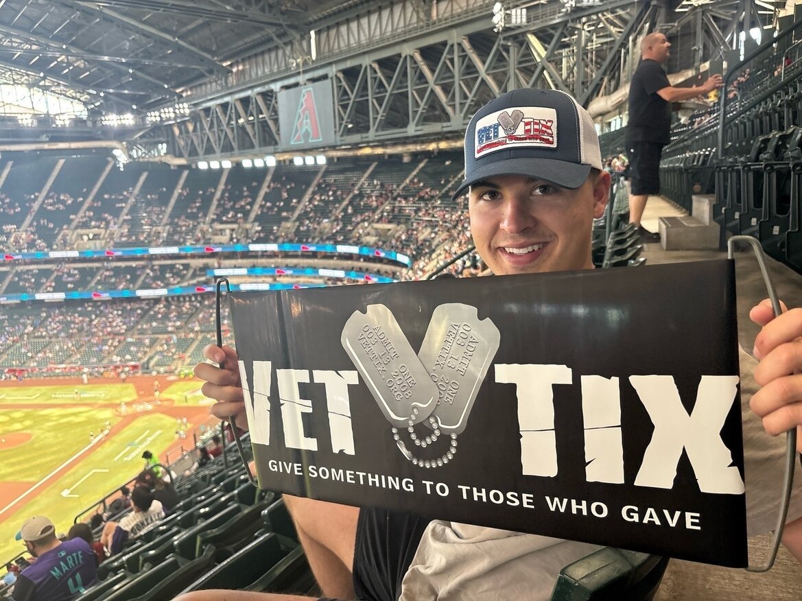 Event tickets for currently serving military, veterans and their families