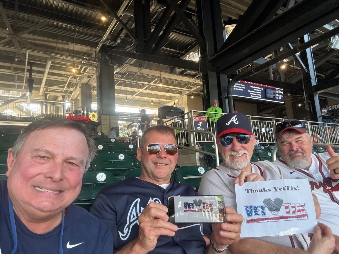 Event tickets for currently serving military, veterans and their families