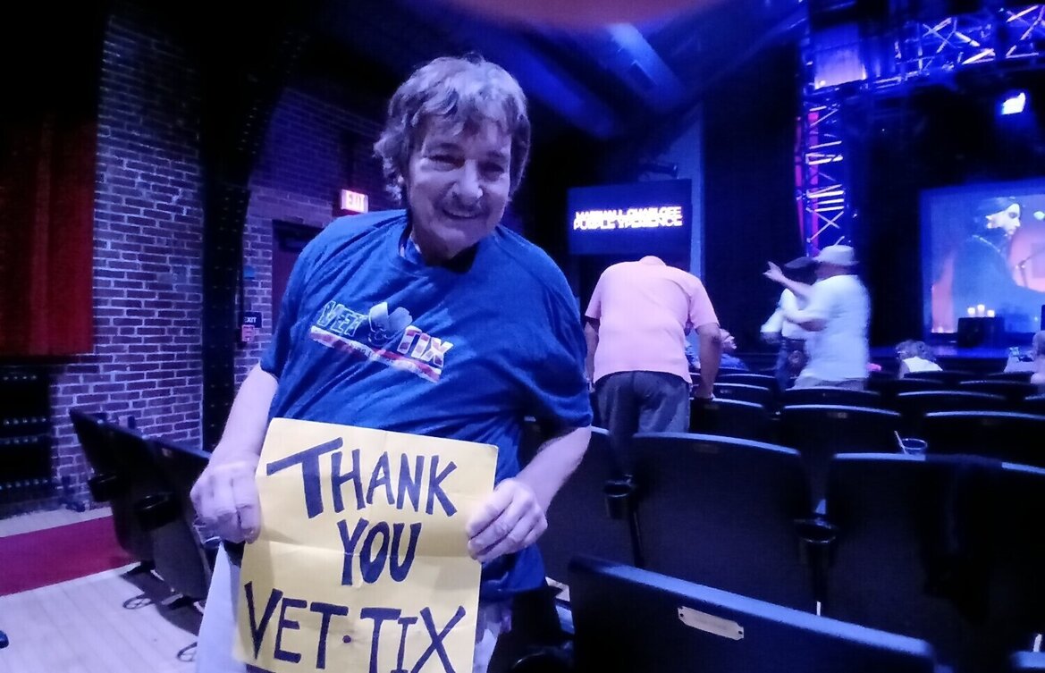 Event tickets for currently serving military, veterans and their families