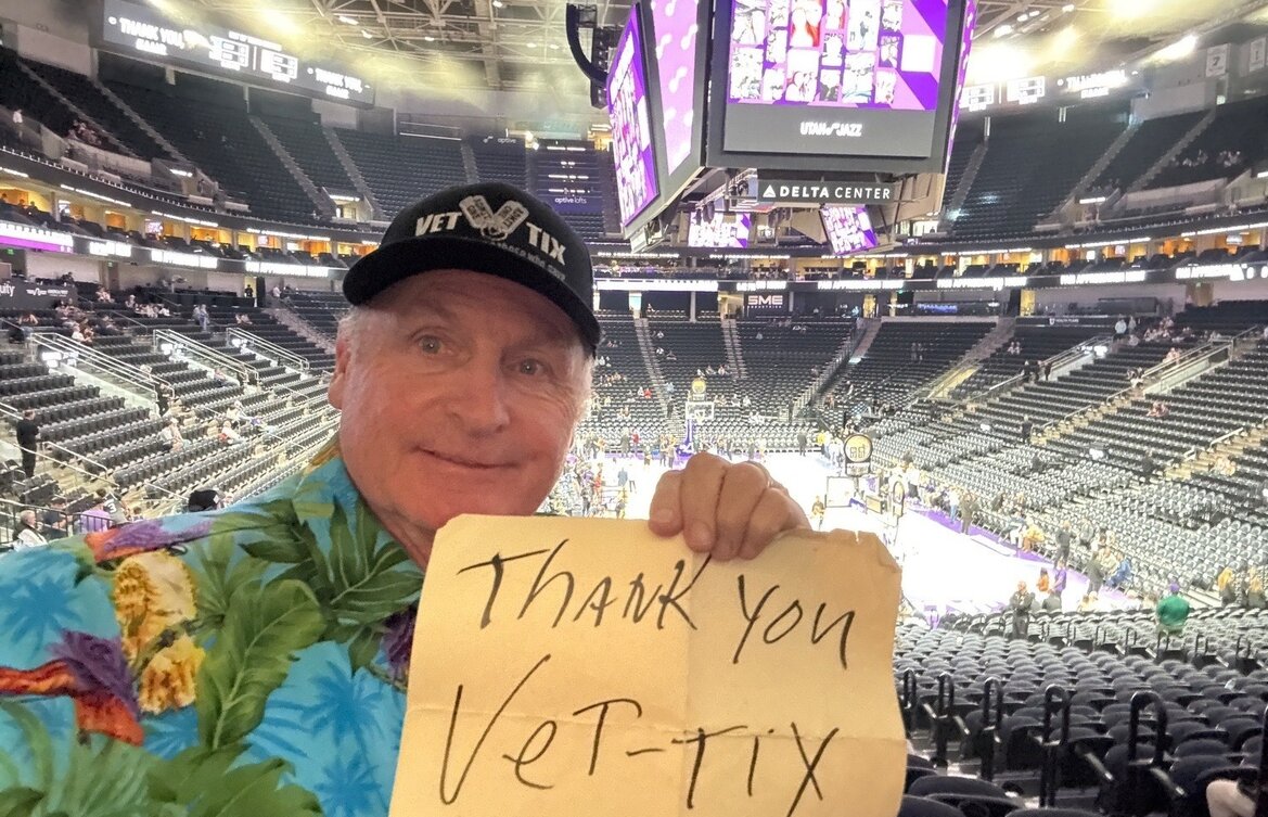 Event tickets for currently serving military, veterans and their families