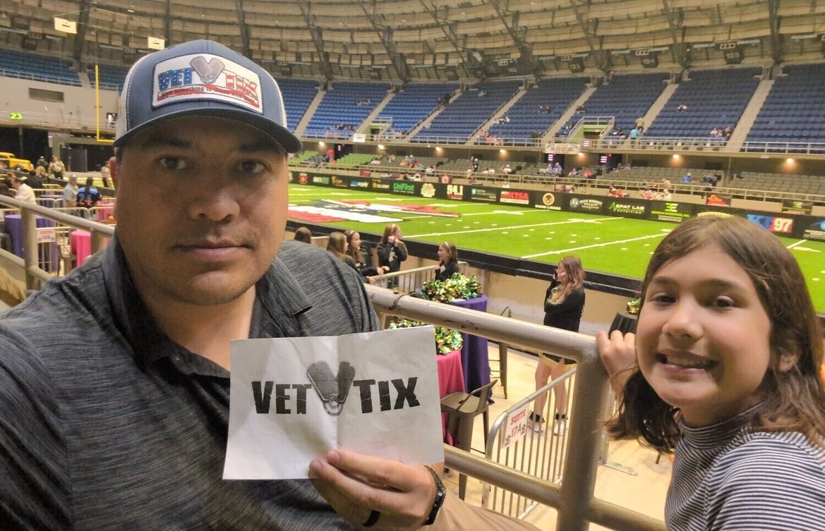 Event tickets for currently serving military, veterans and their families