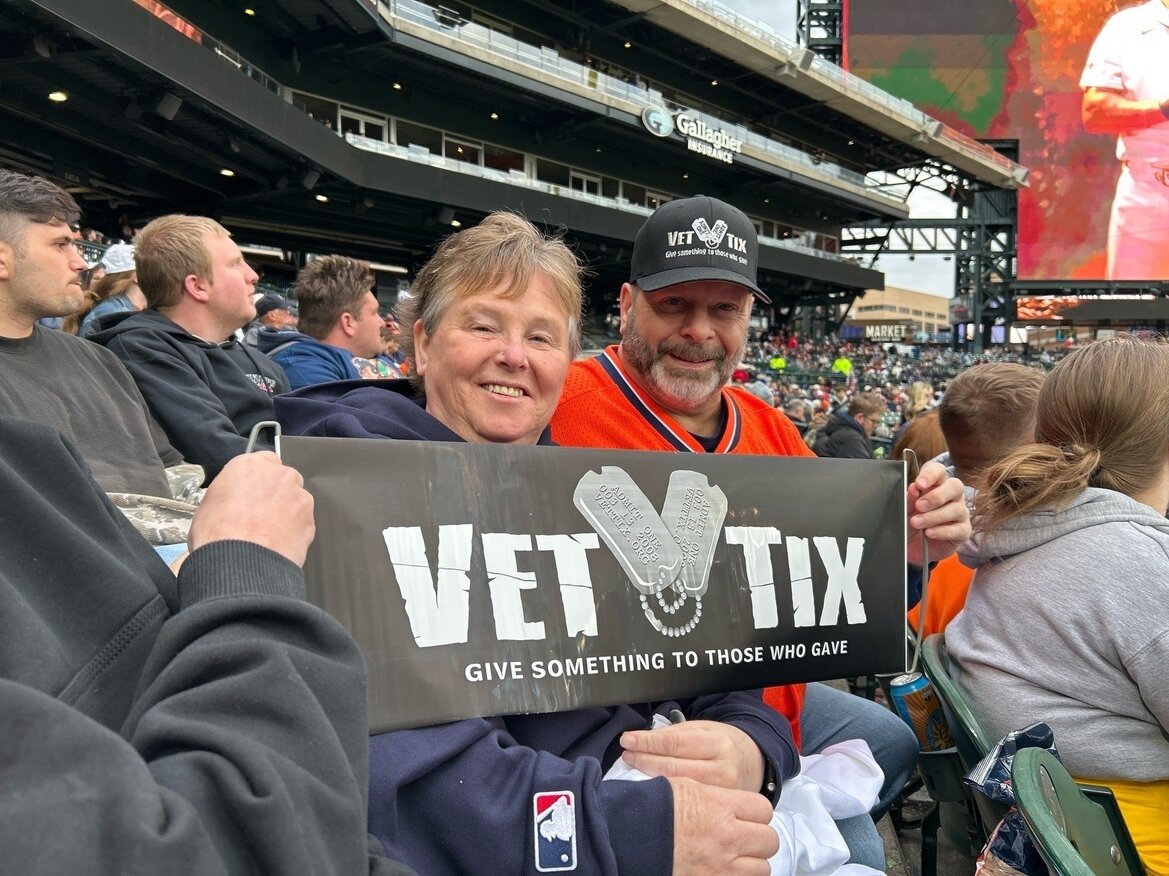 Event tickets for currently serving military, veterans and their families