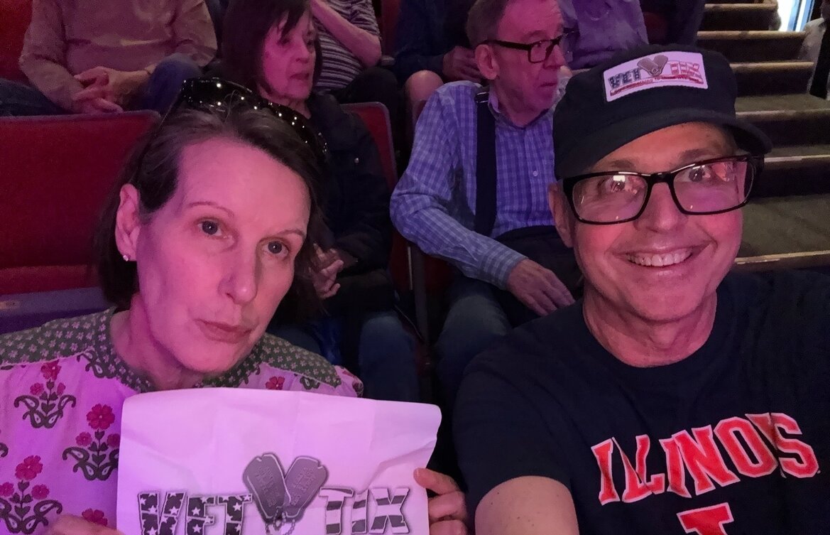 Event tickets for currently serving military, veterans and their families