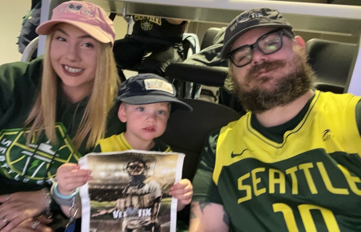Event tickets for currently serving military, veterans and their families