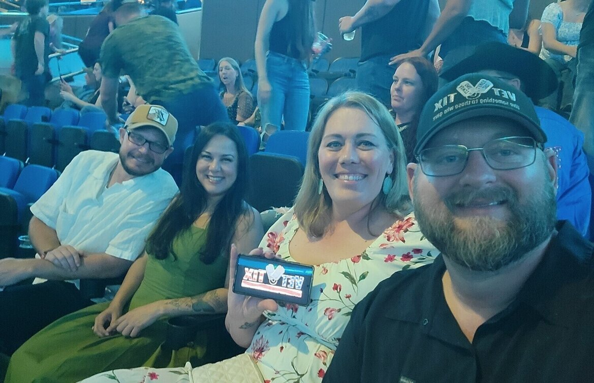 Event tickets for currently serving military, veterans and their families