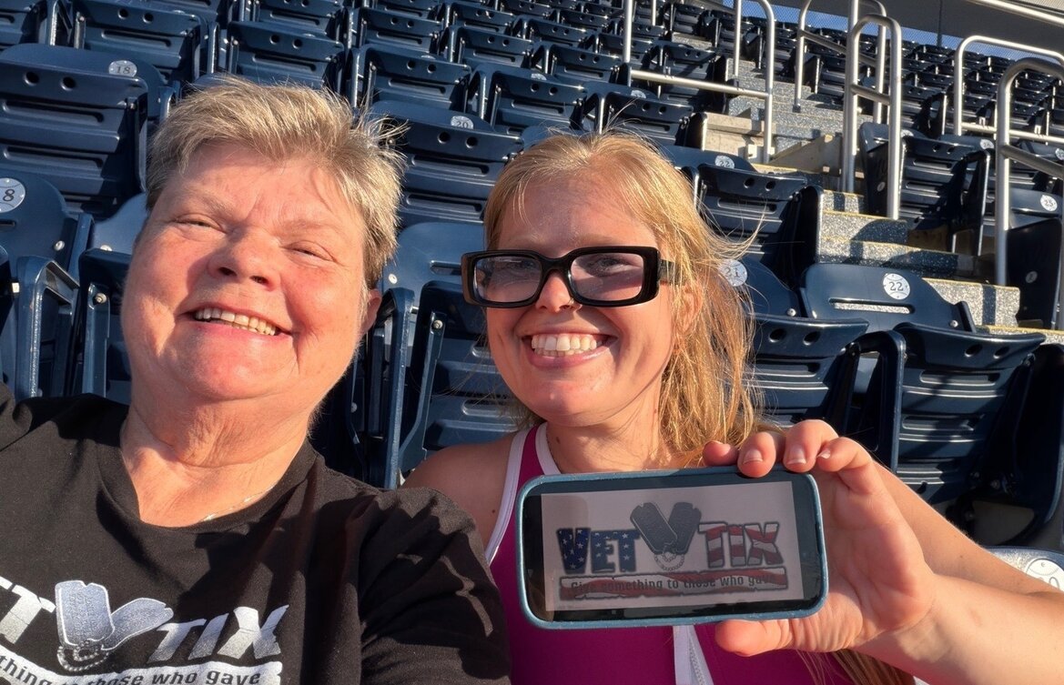 Event tickets for currently serving military, veterans and their families
