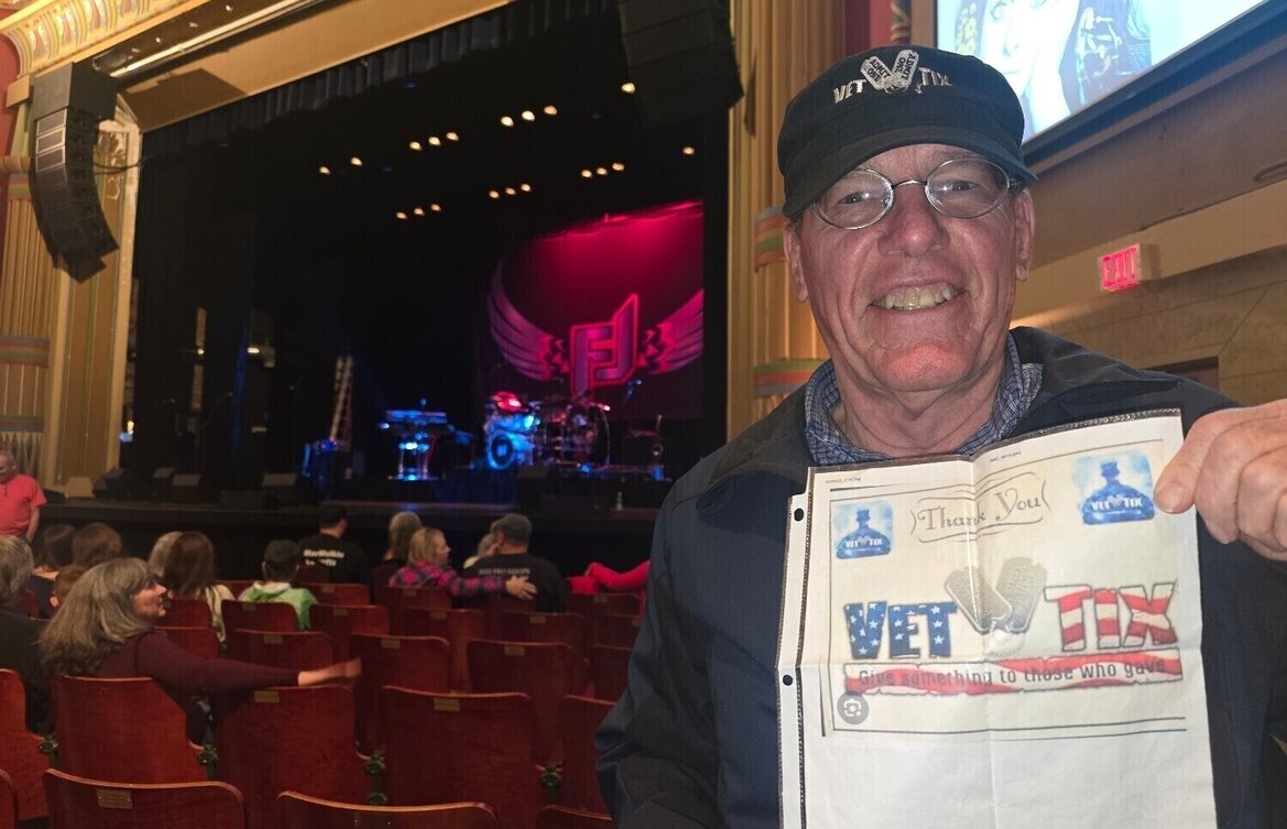 Event tickets for currently serving military, veterans and their families