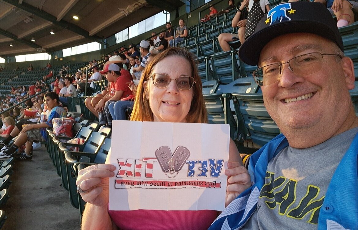 Event tickets for currently serving military, veterans and their families