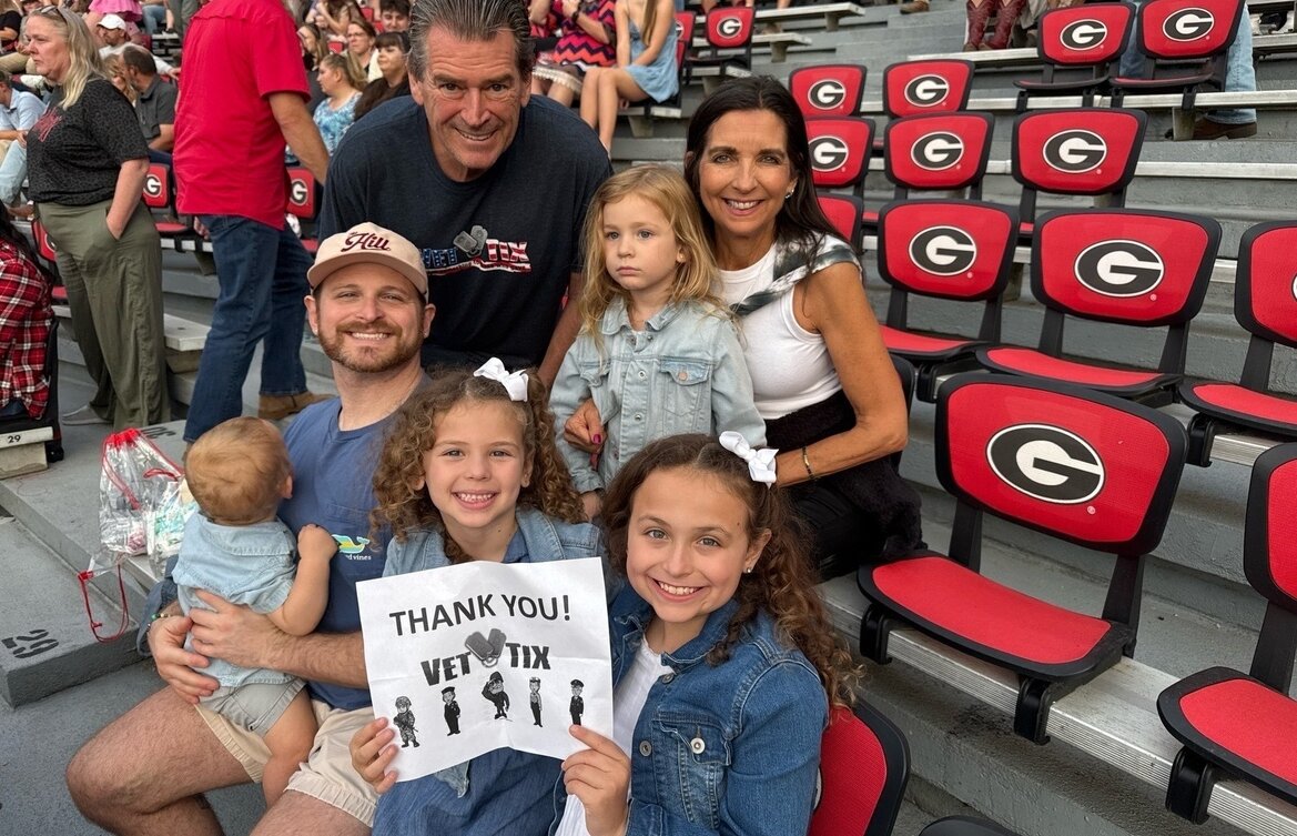 Event tickets for currently serving military, veterans and their families